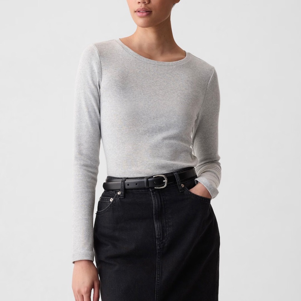 GAP Heather Gray Modern Tee